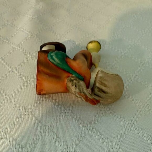 Vintage Goebel Hummel Girl Figurine With Horn - Picture 4 of 5